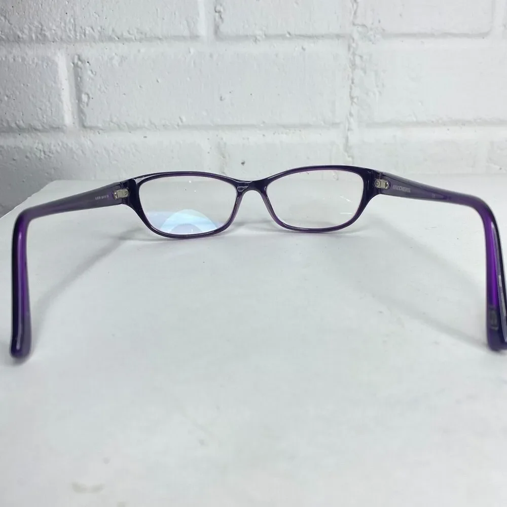 Skechers SK 2009 BLKPUR Eyeglasses Sunglasses Frames Black Purple Floral H2586‎